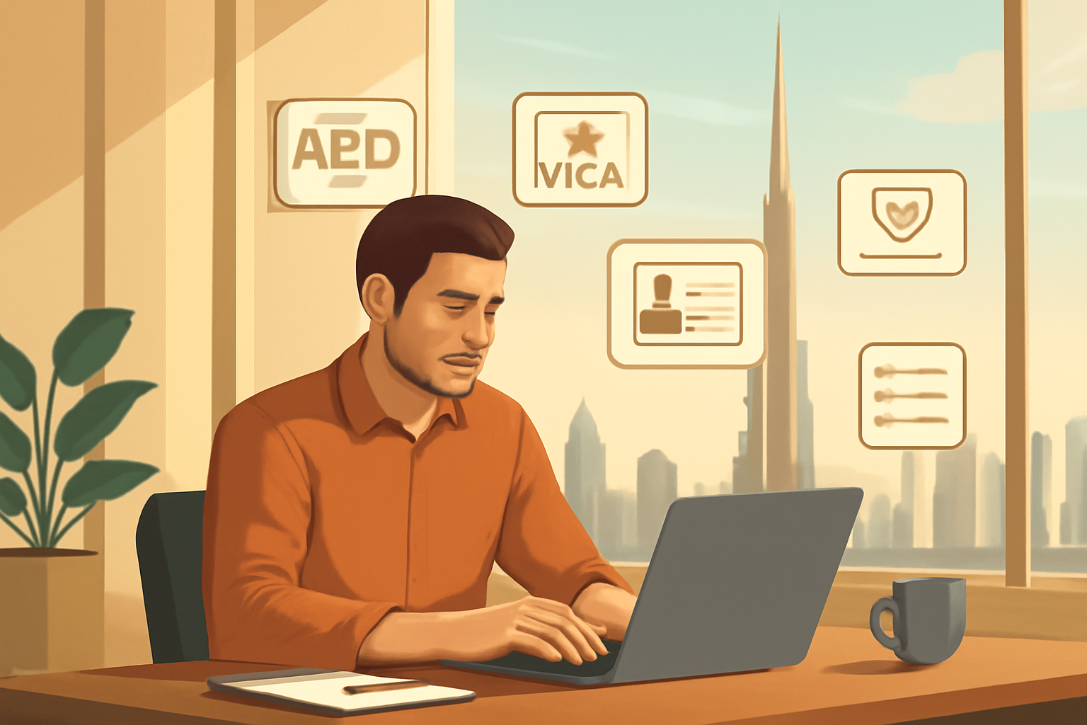 تكلفة تأشيرة العمل الحر في دبي 2026