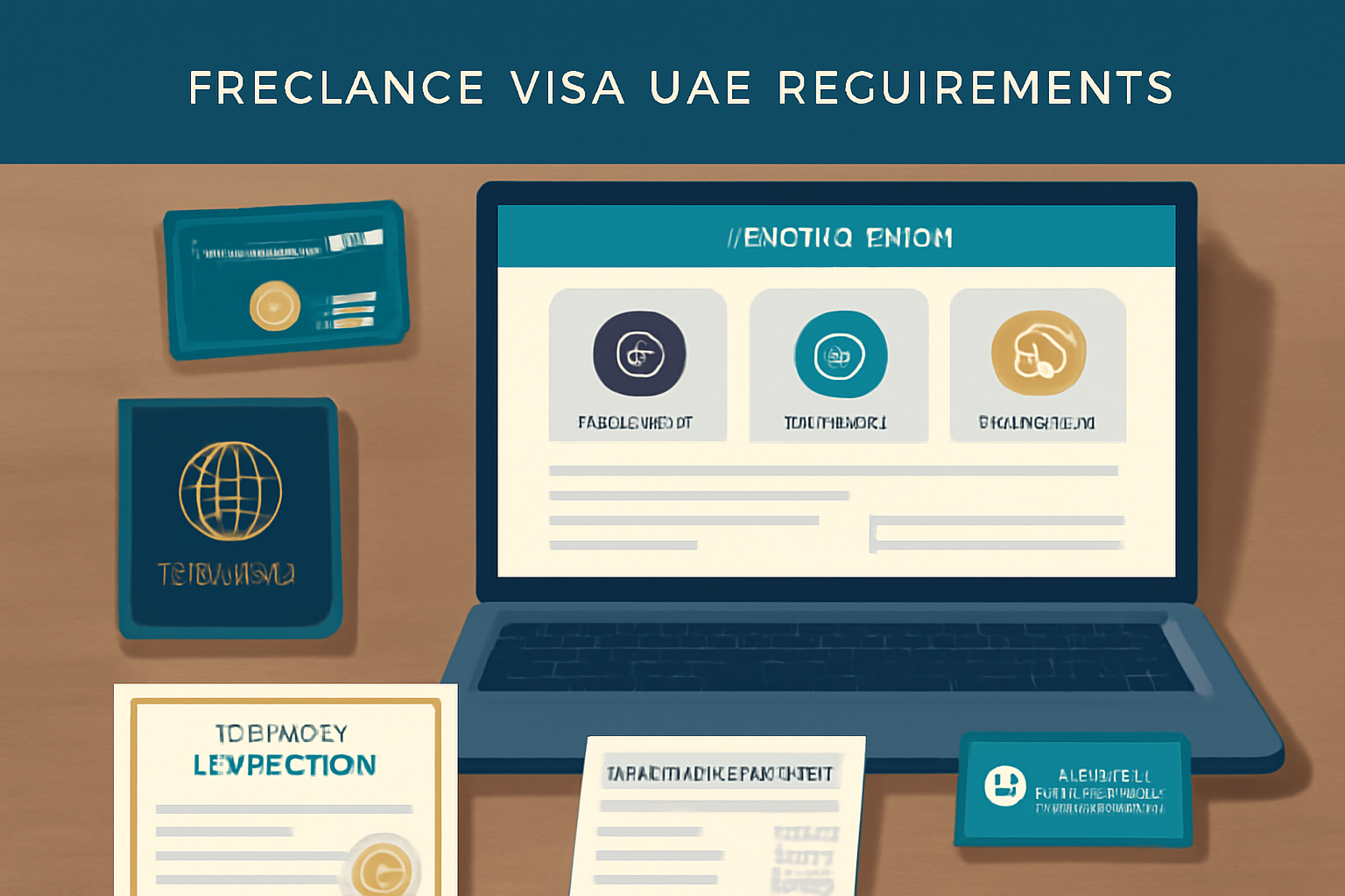 متطلبات تأشيرة العمل الحر في الإمارات: المستندات والأهلية